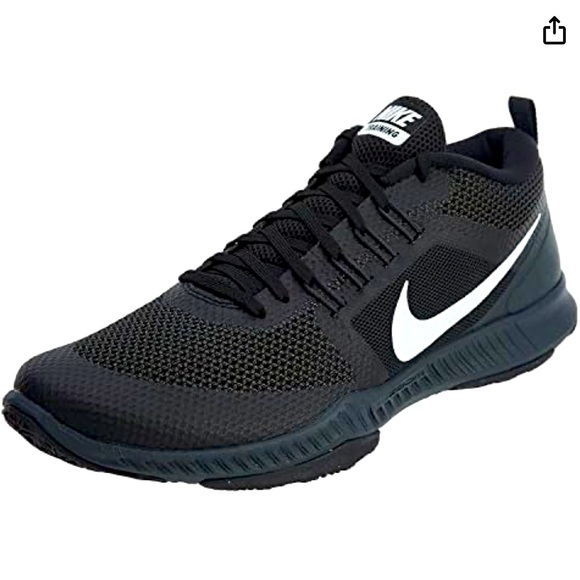 NIKE ZOOM BLACK WHITE DOMINATION TRAINING SHOES 10.5 917708-001 ATHLETIC CASUAL - Picture 7 of 7